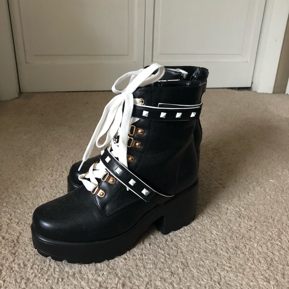 gucci inspired combat boots